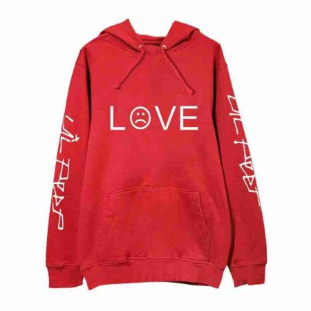 Lil Peep Love Red Hoodie