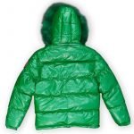 Skittles Puffer Green Jacket