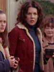 Gilmore-Girls-S02-Lorelai-Gilmore-Shearling-Maroon-Jacket