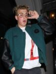 Jake-Paul-American-Actor-Green-and-Black-Varsity-Bomber-Jacket