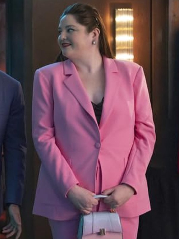 Kayla Hacks Season 2 Pink Blazer