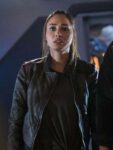 The-100-S06-Raven-Reyes-Green-Leather-Jacket