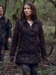 The-Walking-Dead-Lauren-Cohan-Brown-Jacket