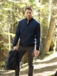 Tracker-TV-Series-Justin-Hartley-Blue-Bomber-Jacket