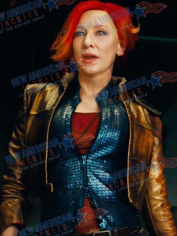 Cate Blanchett Borderlands Leather Jacket