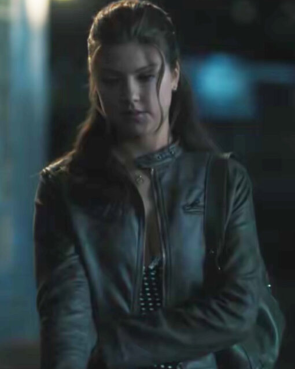 Bree Tell Me Lies S02 Brown Leather Jacket