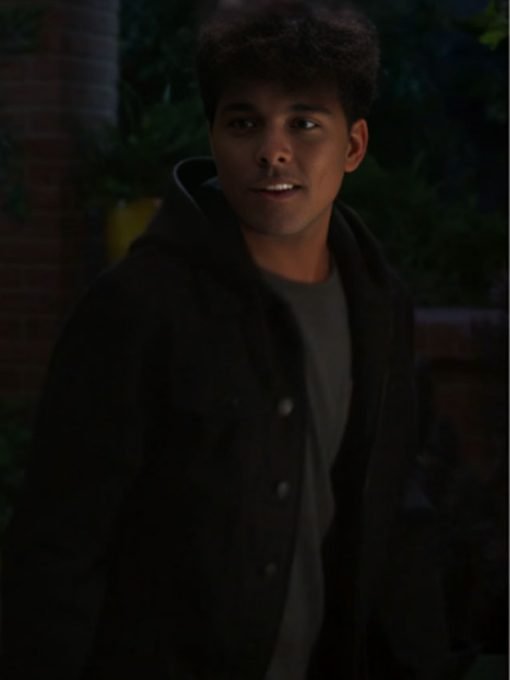 Greys Anatomy S21 Lucas Adams Black Jacket