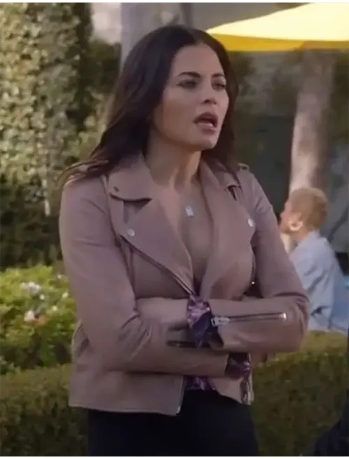 Jenna Dewan The Rookie S05 Pink Leather Jacket