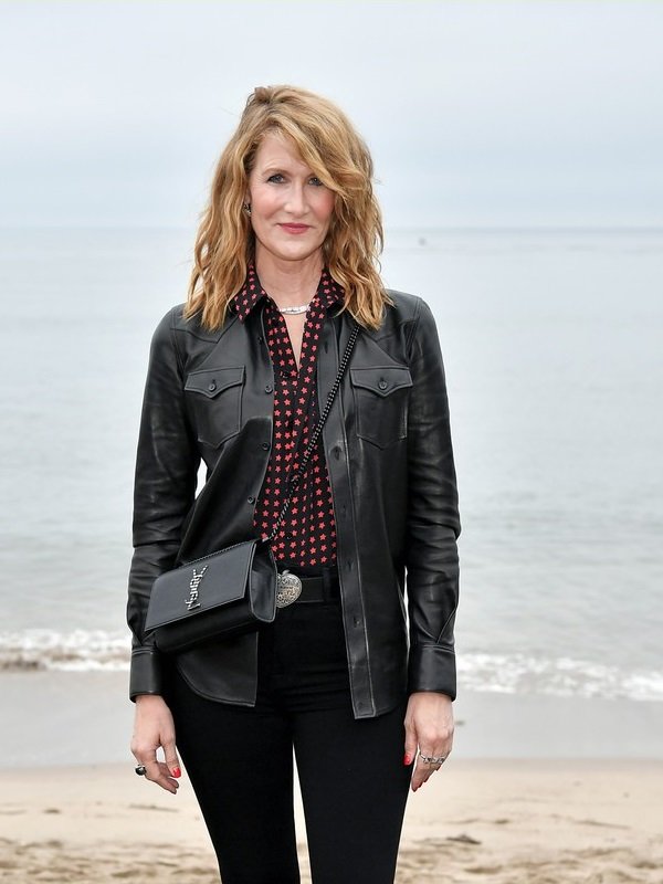 Laura Dern Don Black Leather Jacket