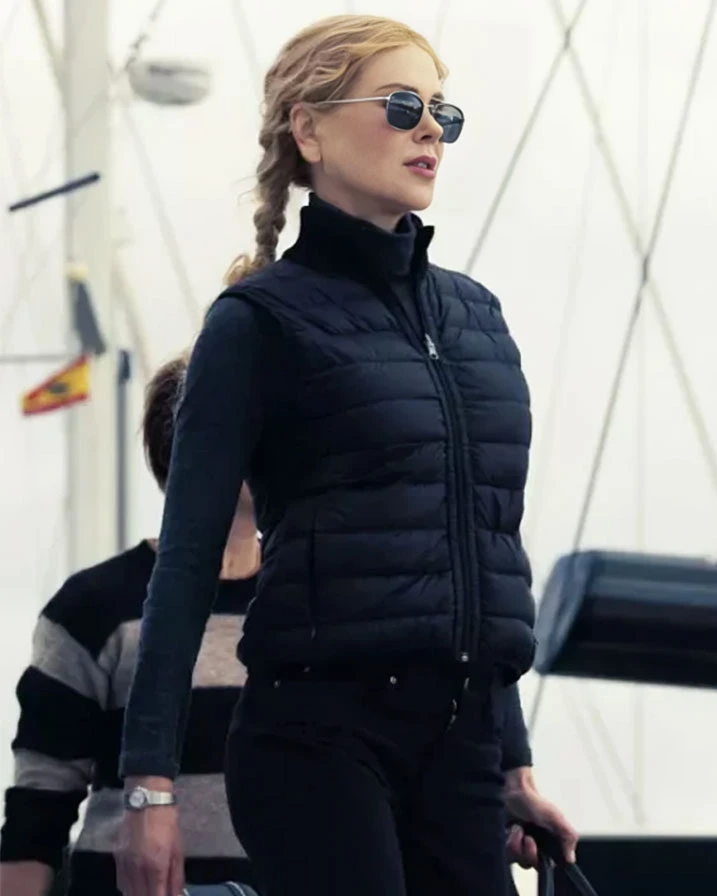 Lioness S02 Nicole Kidman Black Vest