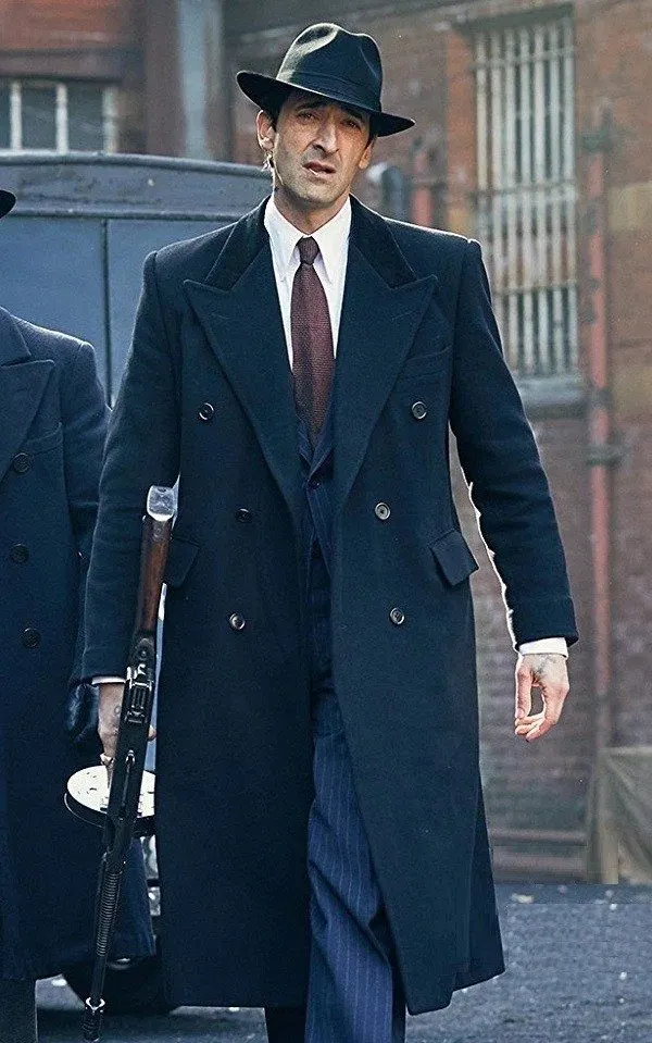 Peaky Blinders Adrien Brody Black Coat