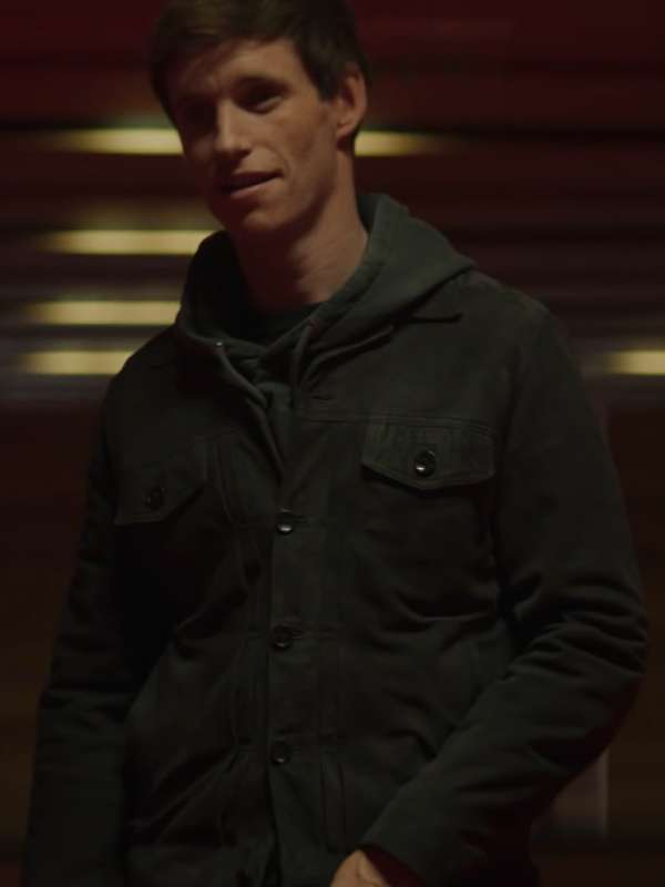 Eddie Redmayne The Day of the Jackal Suede Leather Jacket