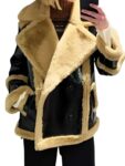 Flo-Sassy-Collins-Ted-Lasso-S03-Shearling-Leather-Jacket