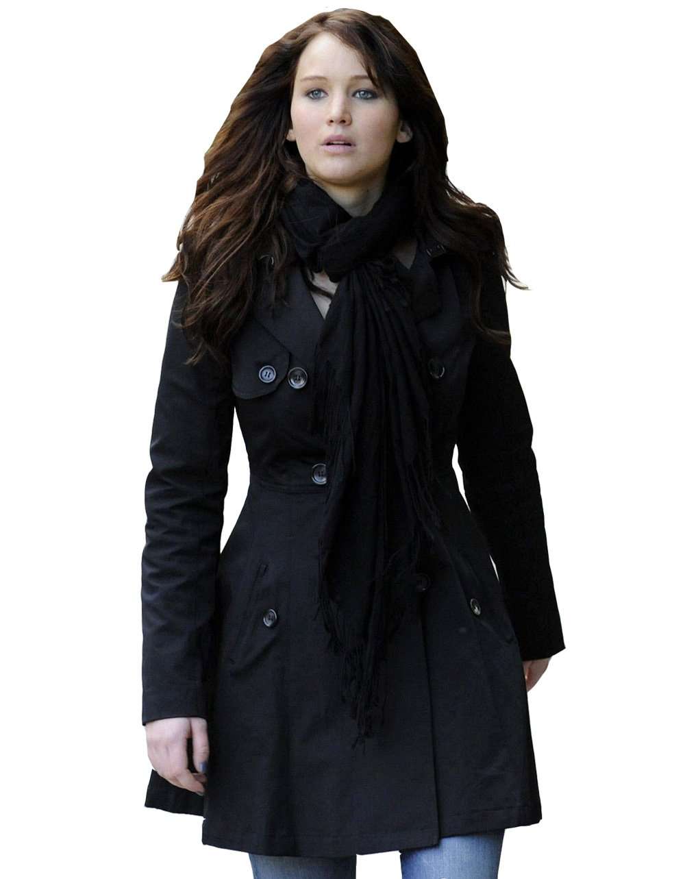 Jennifer Lawrence Tiffany Silver Linings Playbook coat