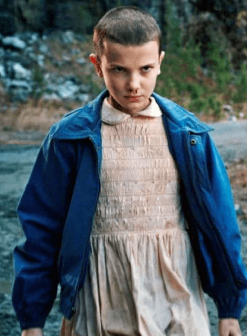 Stranger Things Eleven Blue Jacket