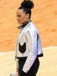 Dawn-Staley-NCAA-Metallic-Silver-Leather-Jacket-400×533