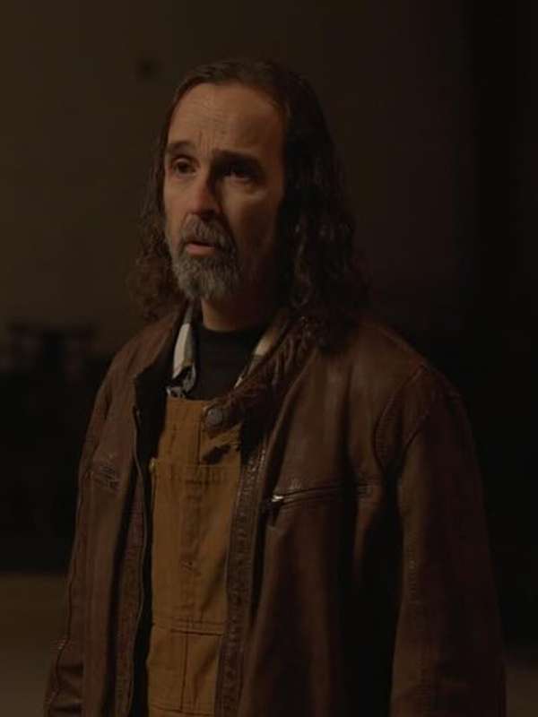 Phil Duran Round the Decay 2025 Brown Leather Jacket