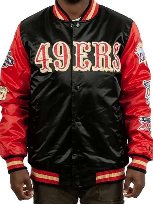 San Francisco Champs Patches 49ers Jacket