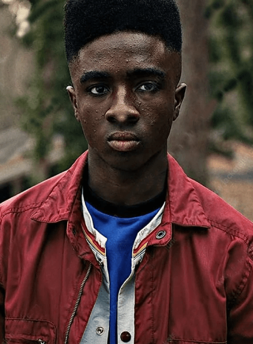 Stranger Things S04 Lucas Sinclair Red Jacket - LMJ