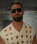 2025-WWE-Raw-Seth-Rollins-White-Knitted-Vest